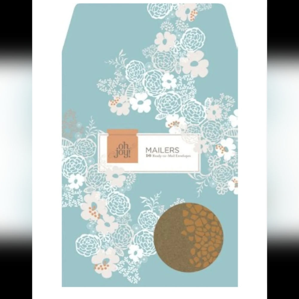 Oh Joy! Blue Floral Mailers